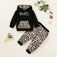 thumbnail image 4 of Younger Tree Toddler Baby Girl Kid Fall Winter Long Sleeve Hoodies Sweatshirt Clothes Set for 18-24 Months, 4 of 7
