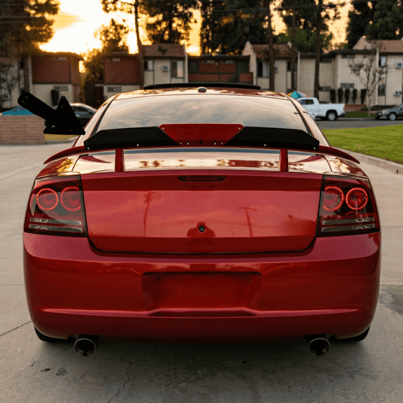 Only Wickerbill Spoiler Extension for 2006-2010 Dodge Charger Spoiler Wing