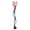 Pink, variant on Dog Chew Toy, Squeaky Plush Rope Lizard Toy, Teal 1 Pack for Medium Small Large Dogs, Interactive Tug Play Bite Resistant Puppy Teething Toy for Indoor Outdoor Pet Entertainment