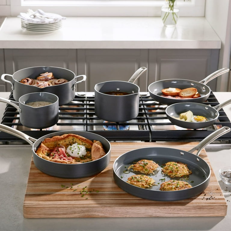 Calphalon Classic Oil-Infused Ceramic 11-Piece Cookware Set