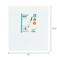 thumbnail image 6 of Pen+Gear 1" 3-Ring Standard Binder, White, 6 of 6