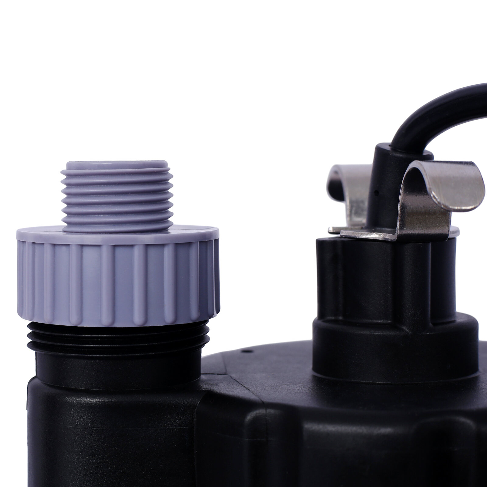 Submersible Water Pump, 1/4HP 2000GPH Thermoplastic Utility Pump Portable Electric Water Pump Sump Pump, With 10 Feet Power Cord.,