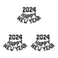 thumbnail image 3 of Transemion Safe And Easy Inflation Happy New Year Balloon Setup For Fun-filled Celebration Black 3Set, 3 of 6