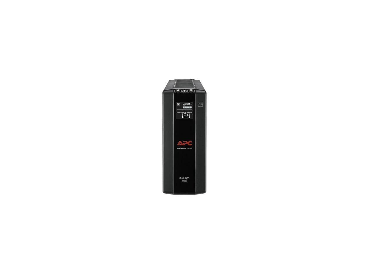 APC UPS, 1500VA Back-UPS Pro Battery Backup & Surge Protector, 900W Backup Battery Power with AVR (BX1500M)