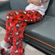 thumbnail image 2 of Sanrio-pantalones de pijama de lana de Coral para mujer, pantalón suave de Hello Kitty, ropa de casa informal de dibujos animados de Anime, regalo Kawaii, navidad, 2 of 4