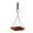 Brown #2, variant on Hummingbird Feeder with Tray | Outdoor Hanging Bird Feeder for Yard & Garden | 14.6 Inch Diameter | Weather-Resistant & Easy to Clean