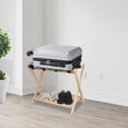 thumbnail image 6 of Fionafurn Pack of 4 Premium Solid Wood Luggage RackFoldable Luggage Stand for Guest RoomNatural, 6 of 8