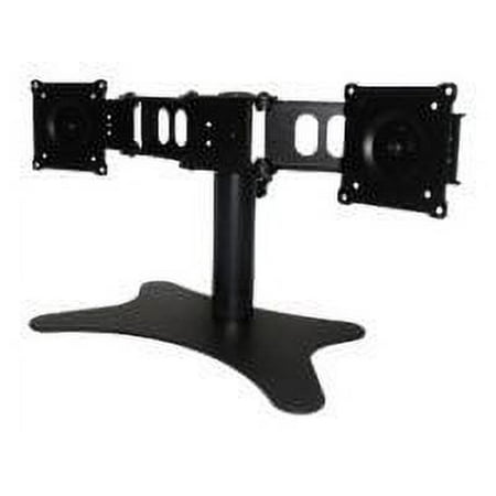 DoubleSight DS-219STB - Stand - for 2 LCD displays - black - screen size: up to 19" - desktop