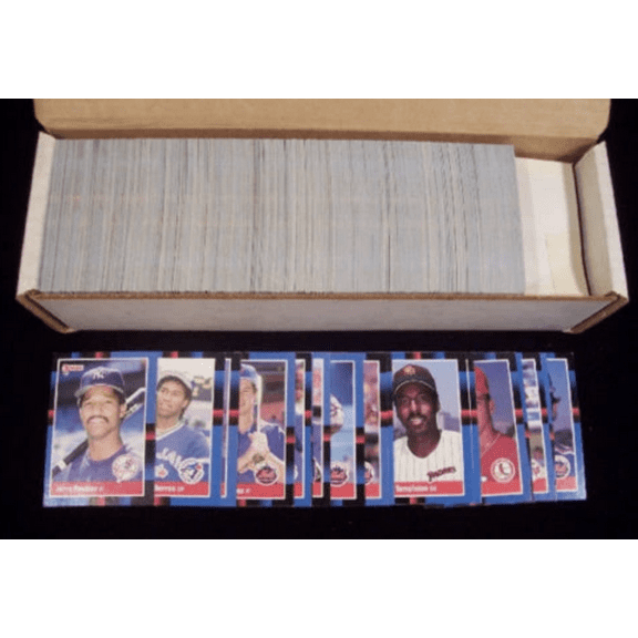 1988 Donruss Complete Set 1-660 Near Mint or Better Condition