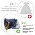 thumbnail image 6 of Tripumer 100 Pcs Moon Star Organza Bags Jewelry Candy Bags Organza Favor Bags Gift Pouch with Drawstring Little Mesh Candy Gift Pouches for Party Jewelry Festival Navy Blue, 6 of 7