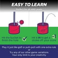 thumbnail image 2 of BucketGolf Pro 9 Hole Course - The Ultimate backyard golf game for levels, adults, kids and families. Play on vacation, park, beach, camping and more., 2 of 6