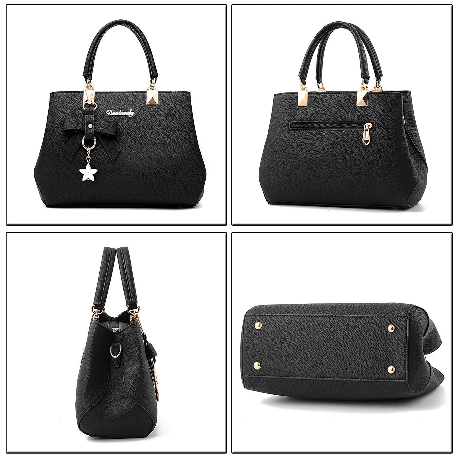TAIAOJING Tote Bag for Women Tote Bag Fashion Ladies Purse Satchel Shoulder Bags Tote Leather Bag For Ladies Handbag