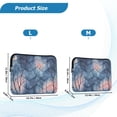 thumbnail image 4 of FORMRS 13"-13.3" Laptop Sleeve Protective Case Soft Carrying Quilted Computer Bag Cover, Trees in The Night, 4 of 7