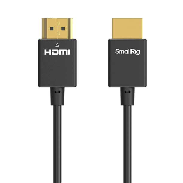 Cable HDMI SMALLRIG Ultra Thin 4K @60Hz 100 cm para cámara y monitor