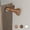 Chestnut, variant on Central Design W100-37-99W1 1 in. Cover Faux Wood Curtain Rod with 120 to 170 in. Extension, Pearl White