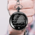 thumbnail image 2 of Metal Pocket Watch Father's Day Gift Pocket Watch Men Decorative Pocket Watch with Chain, 2 of 9