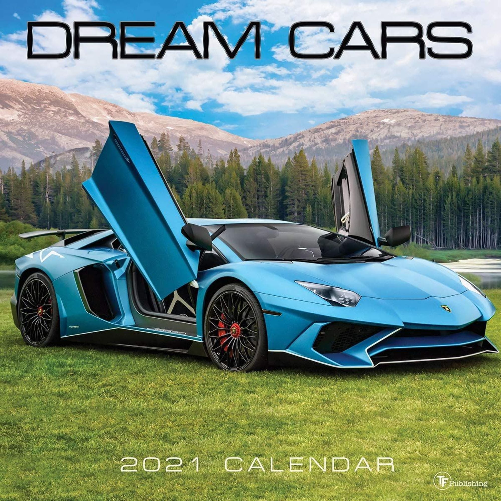 2021 Dream Cars 12x12 inch Wall Calendar