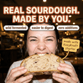 thumbnail image 6 of KozyKraft Sourdough Starter – Organic Dehydrated Wild Yeast Culture for Artisan Bread, 15g, 6 of 8
