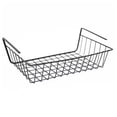 thumbnail image 6 of TRIANU Black Wire Under Cabinet Baskets - 4 Pack- Measures 10.82*9.84*5.11 inch, 6 of 8