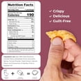 thumbnail image 3 of Chips de piel de pollo Flock Keto | Sabor BBQ de Terry Black | Pieles de pollo frito bajas en carbohidratos, altas en proteínas, sin azúcar y sin gluten para personas | (1 oz) Paquete de 8 chips cruji, 3 of 5