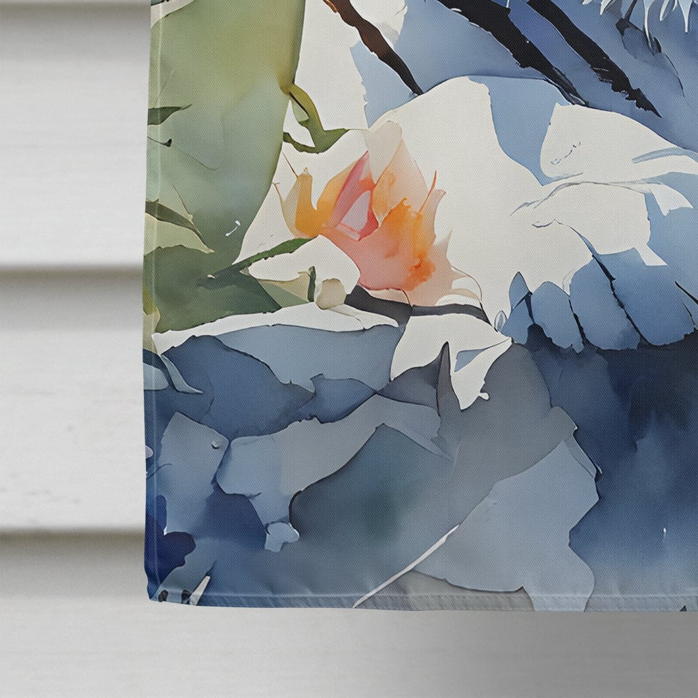 White Tiger House Flag 28 in x 40 in