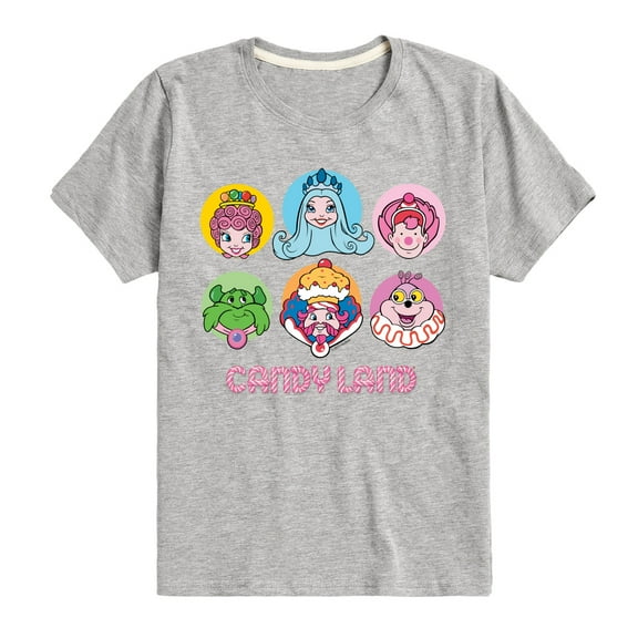 Candy Land - Character Grid - Boy's Toddler And Youth Short Sleeve T-Shirt