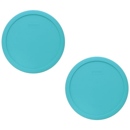 Pyrex 7403-PC 10-Cup Turquoise Green Mixing Bowl Lid (2-Pack)
