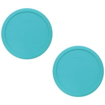 Pyrex 7403-PC 10-Cup Turquoise Green Mixing Bowl Lid (2-Pack)