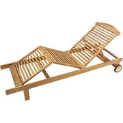 Teak Chaise Lounge