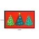 thumbnail image 3 of Felpudo Navideño Xihbxyly para Exteriores, 3 of 6