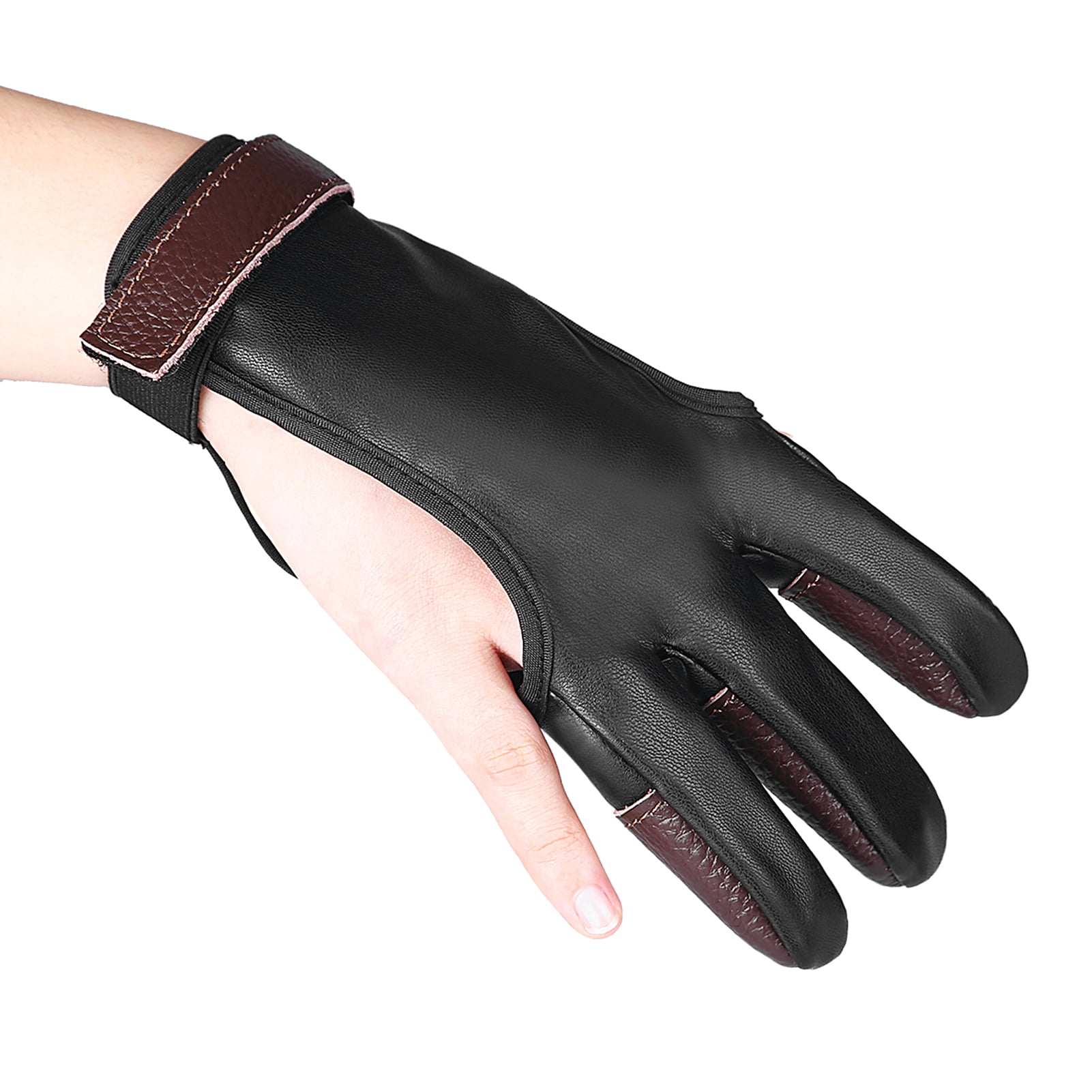 Ladies Gym Training REAL LEATHER Gloves Stretch Material Strap Fasten COMFORT 