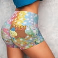 thumbnail image 4 of Saiise Sanrio Print Workout Shorts for Women Gym Yoga Running Sport Active Exercise Fitness Shorts-X-Large, 4 of 8