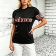 thumbnail image 2 of 2026 Soccer Game Mexico Soccer for Women Short Sleeve Training Shirt, Breathable Sport Casual T Shirt for Soccer Fans, 2 of 4