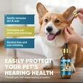 thumbnail image 3 of Dog Ear Cleaner Solution, Ear Cleaner for Dogs and Cats, 60ML, 3 of 8