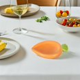 thumbnail image 4 of PAMINGONO Carrot Shaped Bowl Dipping Bowls Organizing Condiments Ceramic 1Set, 4 of 7