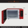 thumbnail image 3 of Magic Chef 0.9 cu ft Countertop Microwave Ovens in New Model, 3 of 12