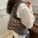 thumbnail image 5 of Bolso Hombro Acolchado Informal Ruchado en La Nube Plisada para Mujeres Grandes Capacidad Compra Liviana, 5 of 9
