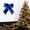 Navyblue, variant on LoomJoyz Navy Blue Extra Large Plush Velvet Large Bows, 15‑Inch Velvet Christmas Bow Tree Topper for Christmas Tree Decoration, Door & Window Christmas Decor