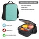 thumbnail image 5 of Disketp Teal Turquoise Glitter Mochila Estampada de Gran Capacidad con Lonchera y Estuche, Set de 3 Piezas para Estudiantes, 5 of 7
