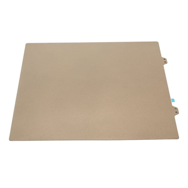 Placa De Construcción De Impresora 3D, Hoja De Placa De Acero De Impresora 3D De Alta Elasticidad De 310x310 Mm De Doble Cara Para Reparación