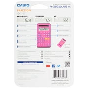 Casio FX-260SOLAR11 Scientific Calculator, Pink