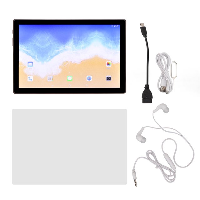 Tableta Pad5 de 10,1 pulgadas, 256GB de ROM, 10GB de RAM, WiFi para Android 4G LTE, doble SIM, modo de espera Dual, 3200x1440, llamada HD, verde claro