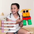 thumbnail image 5 of Bloques de construccion Beblox Dog Set 10004 juego STEM 128 piezas, 5 of 5