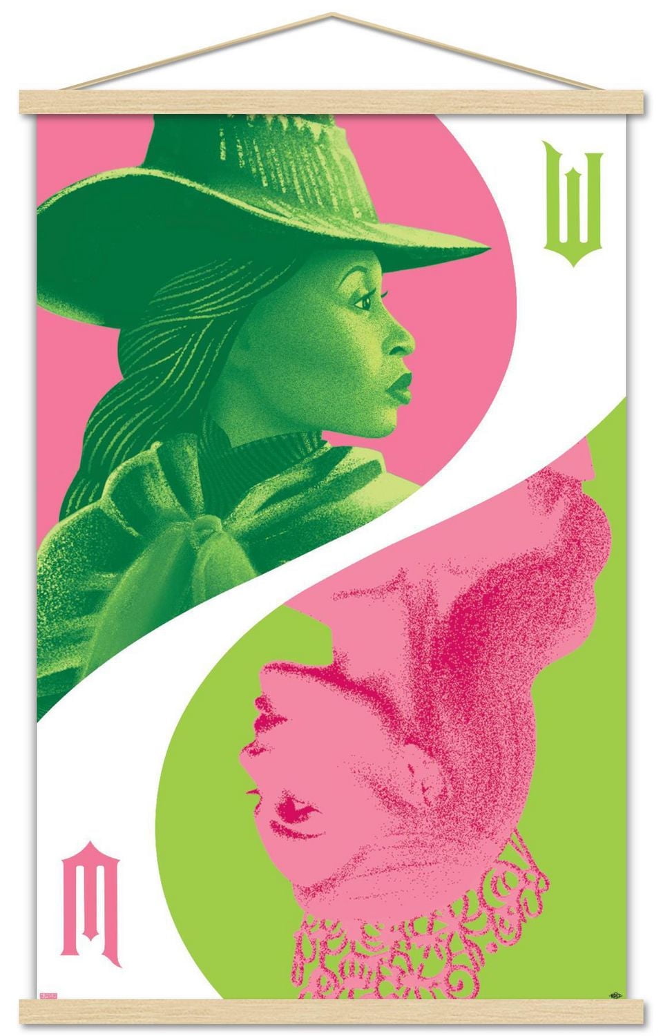 Wicked - Reflection Wall Poster with Push Pins, 22.375" x 34"