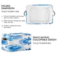 thumbnail image 3 of Blue Spot Tie Dye Square Storage Bins with Handles Collapsible Containing Box 1 Pack, 3 of 9
