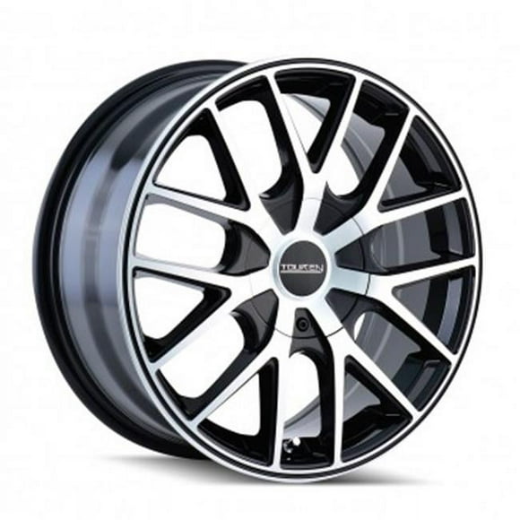 Touren 3260-2811B 5-110- 5-115 PCD Tr60 Black Machined Face & Ring Wheel