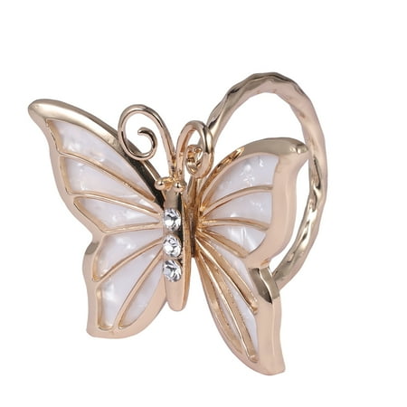 

HEMOTON Golden Napkin Rings Delicate Napkin Holders Tabletop Adornment for Wedding Banquet Dinner