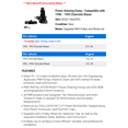 thumbnail image 2 of Power Steering Pump - Compatible with 1990 - 1995 Chevy Blazer 1991 1992 1993 1994, 2 of 2