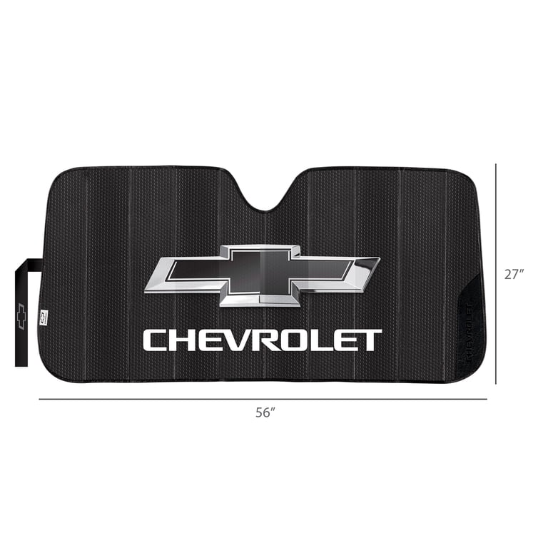 Chevrolet Accordion Windshield Sunshade, 58" x 27.5" photo 1