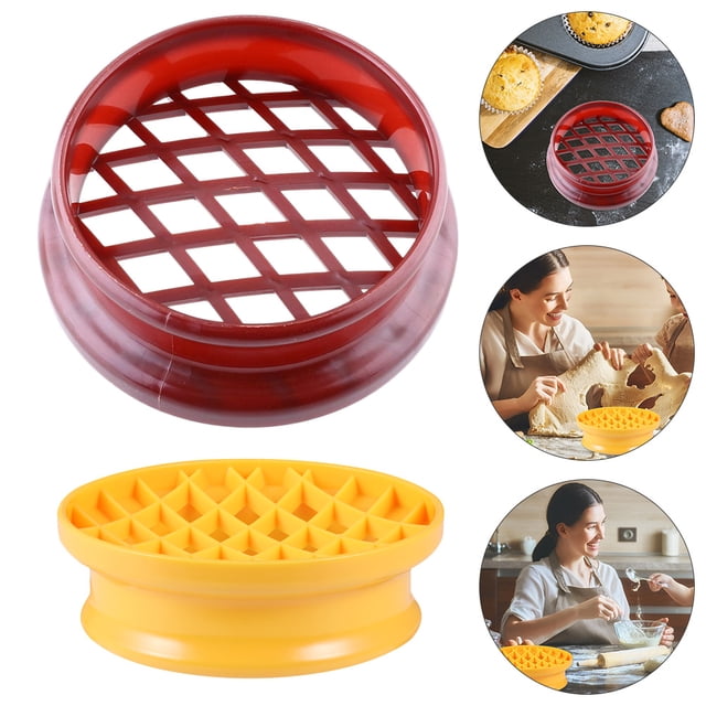 TEHAUX 4pcs Silicone Baking Tool for Home Baking Assorted Color Keeping Shape